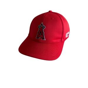 Los Angeles Angels Adjustable Red Baseball Cap By OC Sports